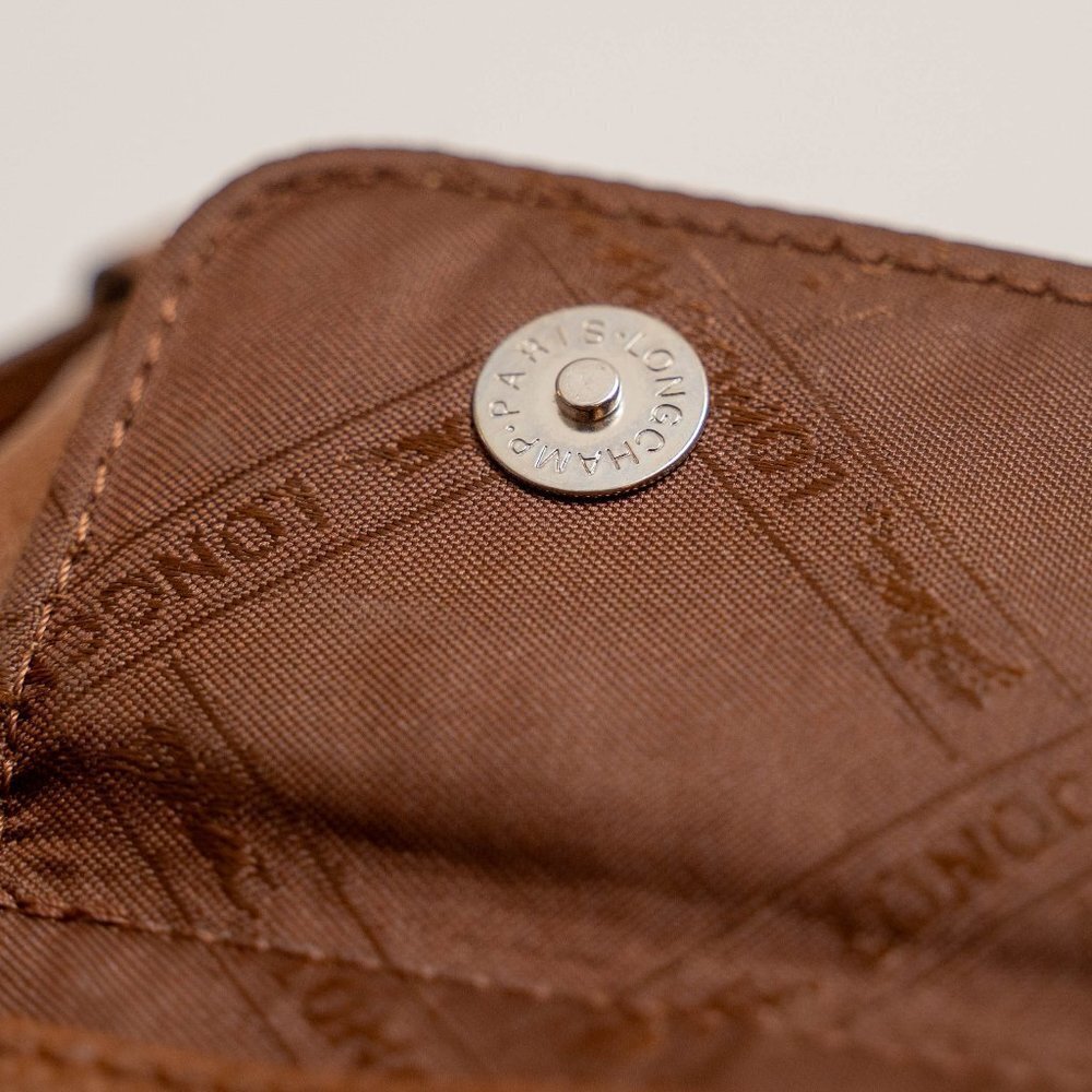 ~ FIRM PRICE ~ 
VINTAGE LONGCHAMP Camel Colored Leather Crossbody - Picture 13 of 16